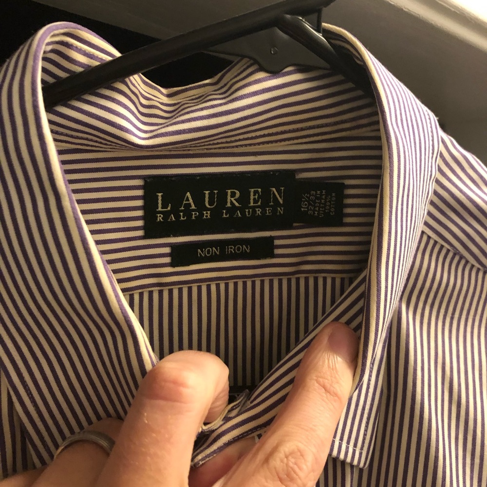 Men’s button down shirt